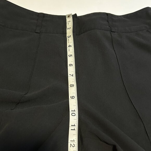 Women's Larry Levine Stretch Size 14 Black Capri Pant - Picture 9 of 13